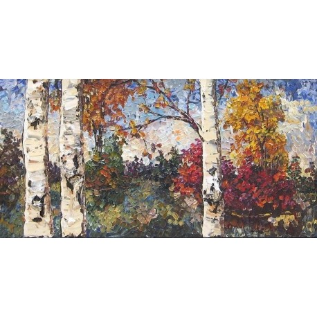 Maya Eventov Colours of Autumn by Edgar Degas - Art gallery oil...