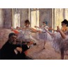 Rehearsal by Edgar Degas - Art gallery oil painting reproductions