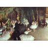 Rehearsal on the Stage by Edgar Degas - Art gallery oil painting...