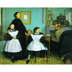The Bellelli Family by Edgar Degas - Art gallery oil painting...