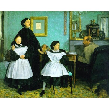 The Bellelli Family by Edgar Degas - Art gallery oil painting reproductions