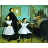 The Bellelli Family by Edgar Degas - Art gallery oil painting...