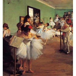 The Dance Class II by Edgar Degas - Art gallery oil painting reproductions