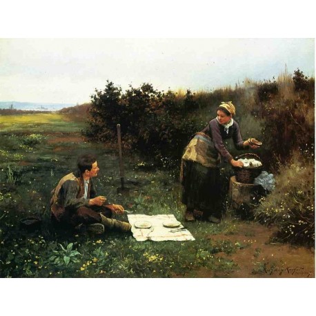The Honeymoon Breakfast by Edgar Degas - Art gallery oil painting...