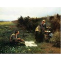 The Honeymoon Breakfast by Edgar Degas - Art gallery oil painting...