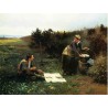 The Honeymoon Breakfast by Edgar Degas - Art gallery oil painting...