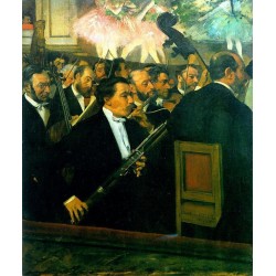 The Orchestra of the Opera by Edgar Degas - Art gallery oil...