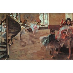 The Rehearsal by Edgar Degas - Art gallery oil painting reproductions