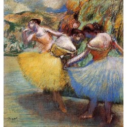 Three Dancers II by Edgar Degas - Art gallery oil painting...
