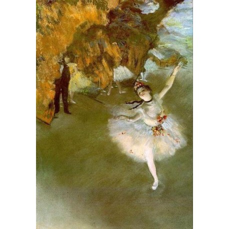 The Star I by Edgar Degas - Art gallery oil painting reproductions