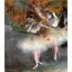Two Dancers Entering the Stage by Edgar Degas - Art gallery oil painting reproductions