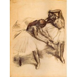 Two Dancers V by Edgar Degas - Art gallery oil painting reproductions