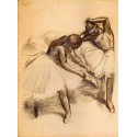 Two Dancers V by Edgar Degas - Art gallery oil painting reproductions