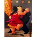 Bailarines By Fernando Botero- Art gallery oil painting reproductions