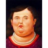 Cabeza By Fernando Botero - Art gallery oil painting reproductions