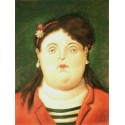 Colombiana By Fernando Botero - Art gallery oil painting reproductions