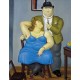 Couple By Fernando Botero - Art gallery oil painting reproductions