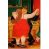 Dancers 1982 By Fernando Botero- Art gallery oil painting...
