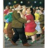 Dancers 2002 By Fernando Botero - Art gallery oil painting...