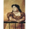 El balcon By Fernando Botero - Art gallery oil painting reproductions