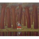 El Conquistador By Fernando Botero - Art gallery oil painting...