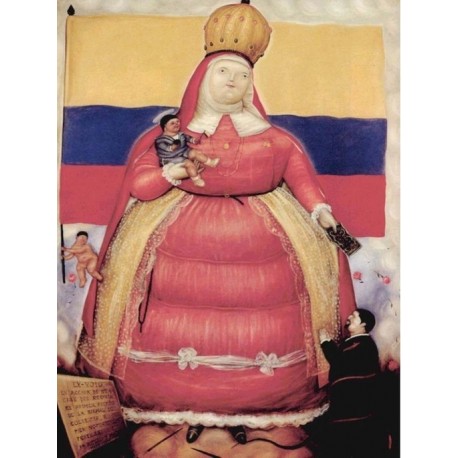Exvoto By Fernando Botero - Art gallery oil painting reproductions