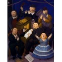 La orquesta By Fernando Botero - Art gallery oil painting...