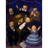 La orquesta By Fernando Botero - Art gallery oil painting...