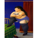 La recomara By Fernando Botero - Art gallery oil painting...
