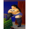 La recomara By Fernando Botero - Art gallery oil painting...