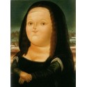 Mona Lisa By Fernando Botero - Art gallery oil painting reproductions