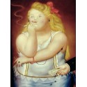 Rosita By Fernando Botero - Art gallery oil painting reproductions