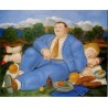 The Nap 1982 By Fernando Botero - Art gallery oil painting reproductions
