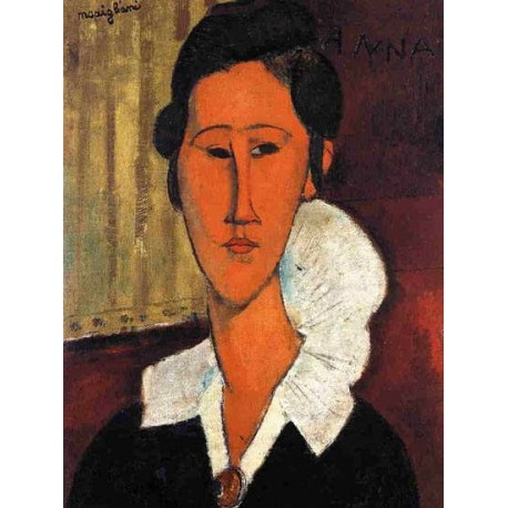 Anna (Hanka) Zborowska by Amedeo Modigliani 