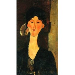 Beatrice Hastings Standing by a Door by Amedeo Modigliani