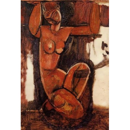 Caryatid by Amedeo Modigliani