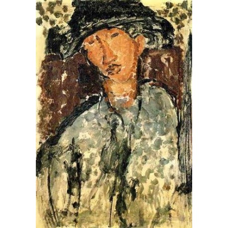 Chaim Soutine by Amedeo Modigliani