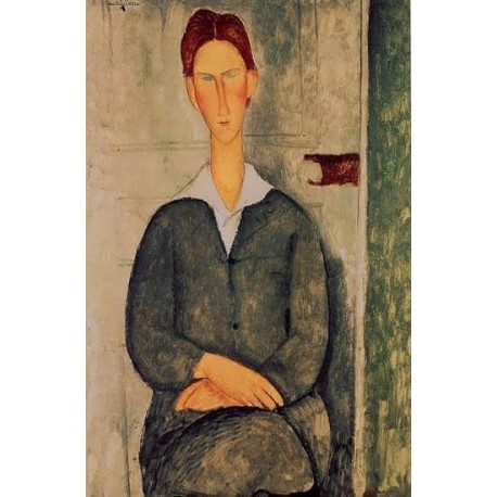 Giovanotto dai Capelli Rosse by Amedeo Modigliani 