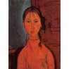 Girl With Braids by Amedeo Modigliani 