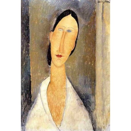 Hanka Zborowska by Amedeo Modigliani 