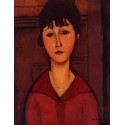 Head Of A Young Girl by Amedeo Modigliani 