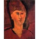 Head of Red-Haired Woman by Amedeo Modigliani 