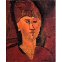 Head of Red-Haired Woman by Amedeo Modigliani 