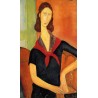 Jeanne Hebuterne In A Scarf by Amedeo Modigliani 