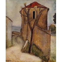Landscape In The Midi by Amedeo Modigliani 