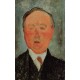 Man in a Monocle Named Bidou by Amedeo Modigliani 