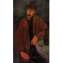 Man in a Monocle Named Bidou by Amedeo Modigliani 