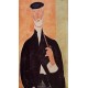 Man with a Pipe (aka The Man from Nice) by Amedeo Modigliani 