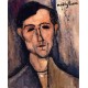 Man's Head (aka Portrait of a Poet) by Amedeo Modigliani 
