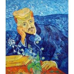 Portrait of Dr Gachet by Vincent Van Gogh
